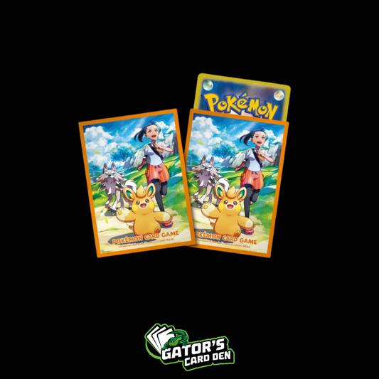 Pokemon TCG: Pokemon Center Japan Exclusive Card Sleeves - Nemona & Pawmot (64 Pack)