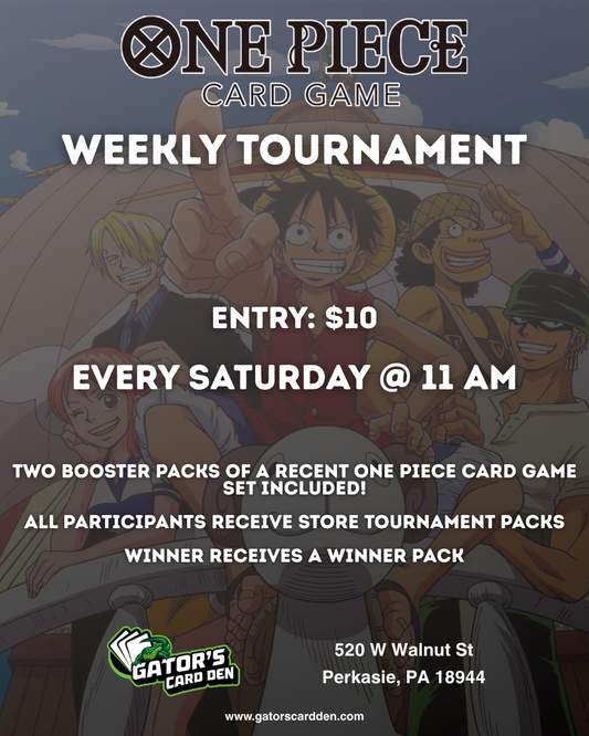 One Piece Store Tournament - 7/18/2026 @ 11:00 AM