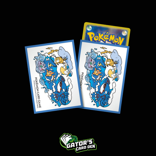 Pokemon TCG: Pokemon Center Japan Exclusive Card Sleeves - OTENKI TEAM Rainbow (64 Pack)