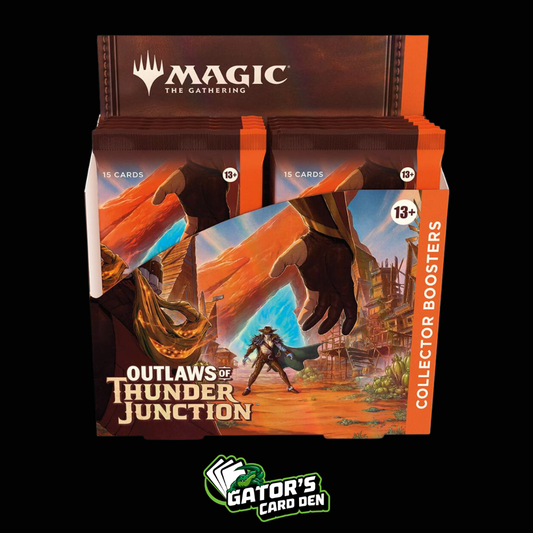 Magic The Gathering Outlaws of Thunder Junction - Collector Booster Display