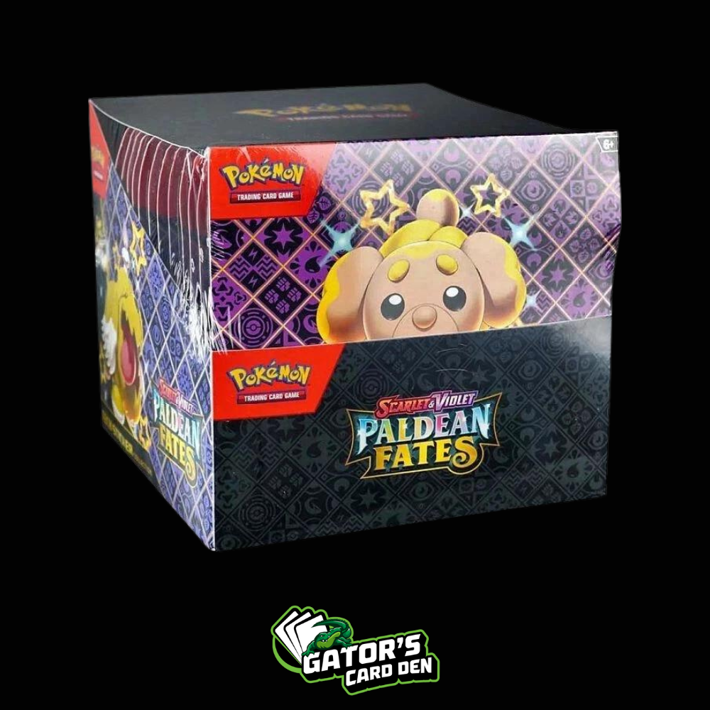 Pokémon TCG: Scarlet & Violet- Paldean Fates Tech Sticker Collection 3 Pack Blister