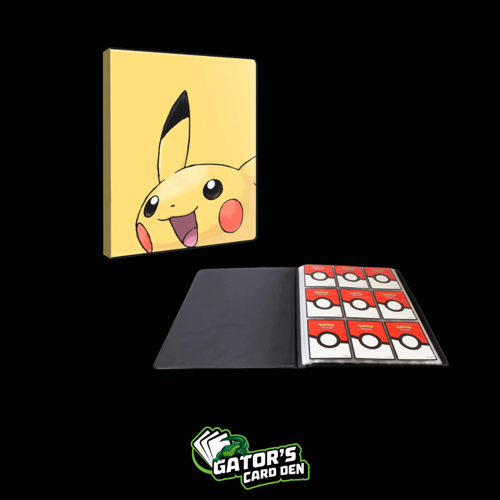 Ultra Pro Portfolio Pokemon Pikachu 9 Pocket Binder