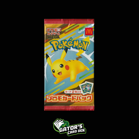 Pokemon TCG: 2025 McDonalds Pikachu Promo Pack (Japanese)