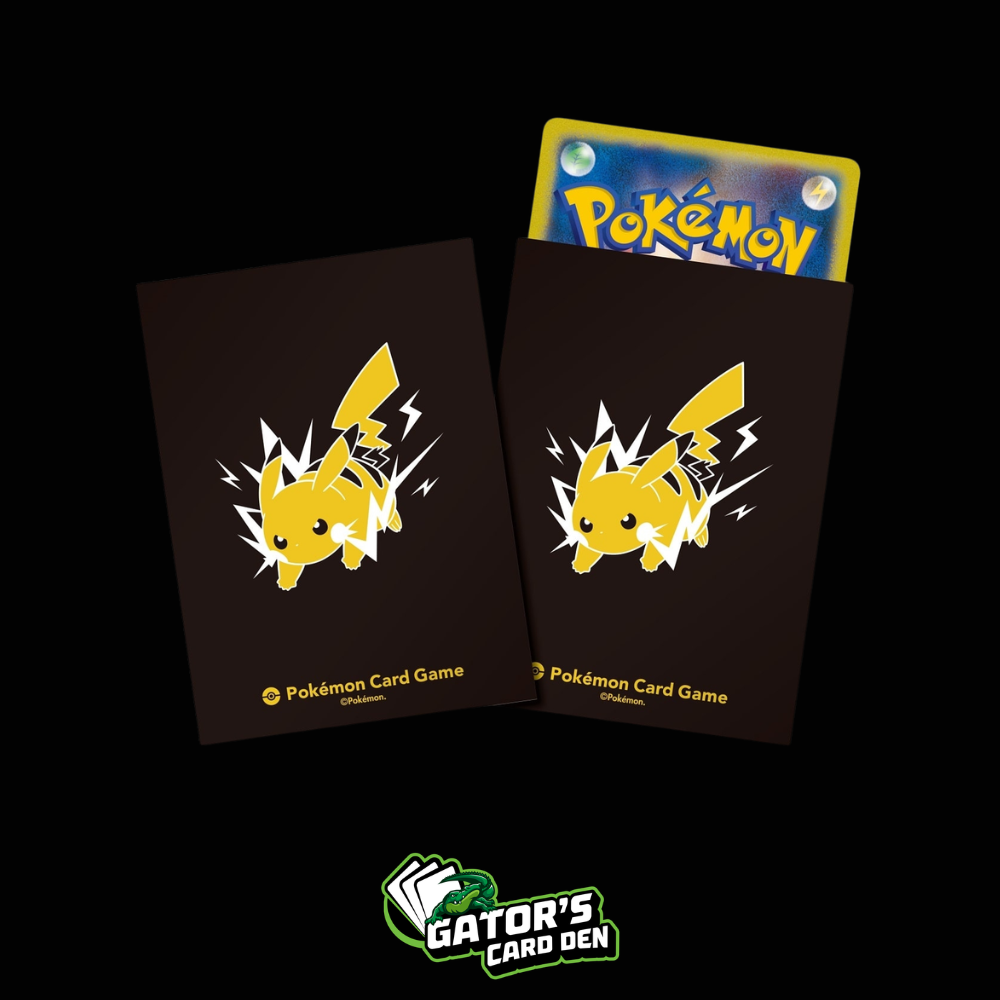 Pokemon TCG: Pokemon Center Japan Exclusive Card Sleeves - Pikachu Pro (64-Pack)