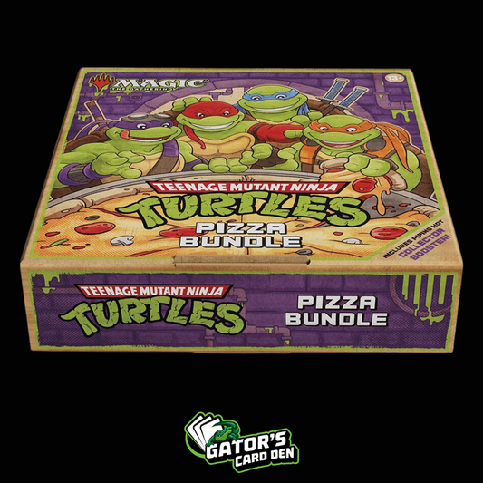 Magic The Gathering - Teenage Mutant Ninja Turtles Pizza Box
