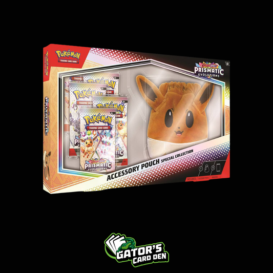 Pokemon TCG: Prismatic Evolutions: Accessory Pouch Special Collection (LIMIT 2)
