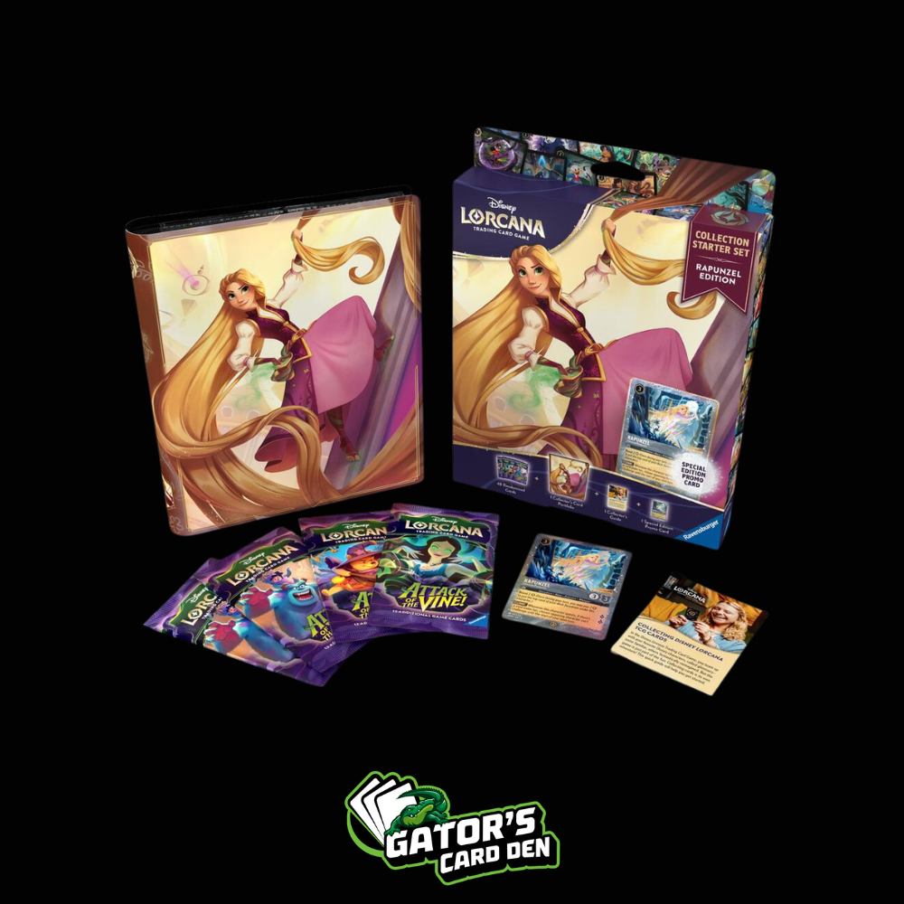 Disney Lorcana: Attack of the Vine Rapunzel Starter Collection Box