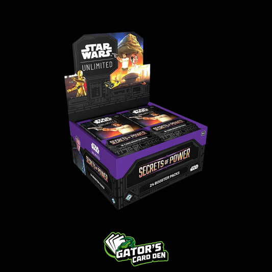 Star Wars: Unlimited Secrets of Power Booster Display
