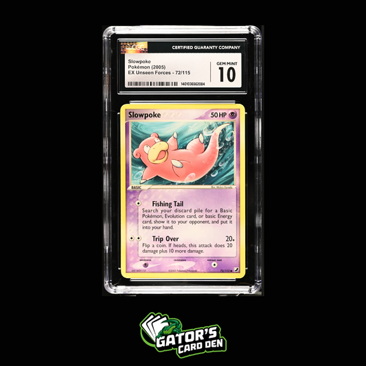 Slowpoke #72 - Pokemon EX Unseen Forces