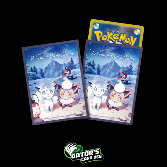 Pokemon TCG: Pokemon Center Japan Exclusive Card Sleeves - Snowy Gathering (64 Pack)
