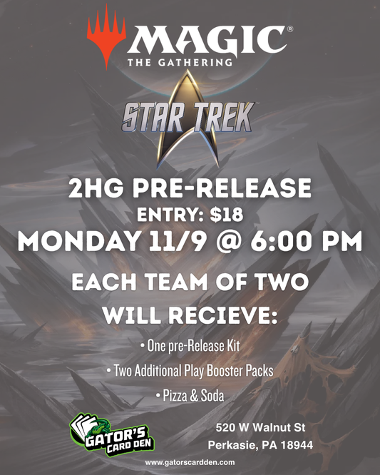 Magic The Gathering Star Trek 2 Headed Giant Prerelease - 11/9/2026 6:00PM