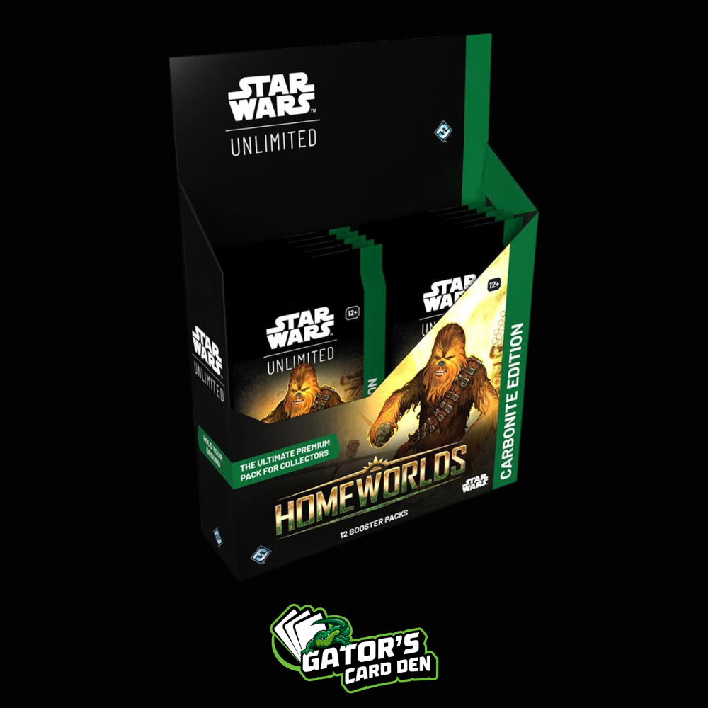 Star Wars: Unlimited Homeworlds Carbonite Booster Display