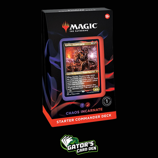 Magic The Gathering Starter Commander Deck