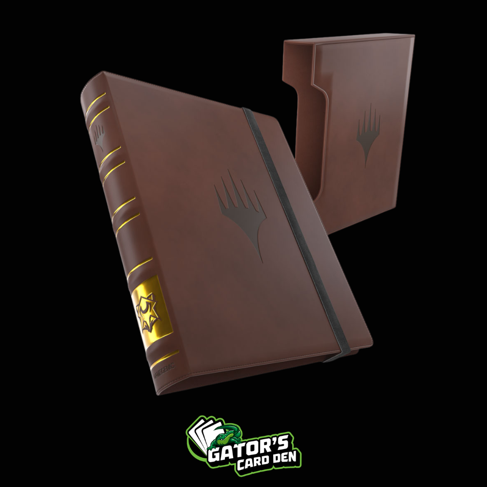 GameGenic Magic: The Gathering Secrets of Strixhaven Cards Almanac 9 Pocket Slipcase Album (Lorhold)