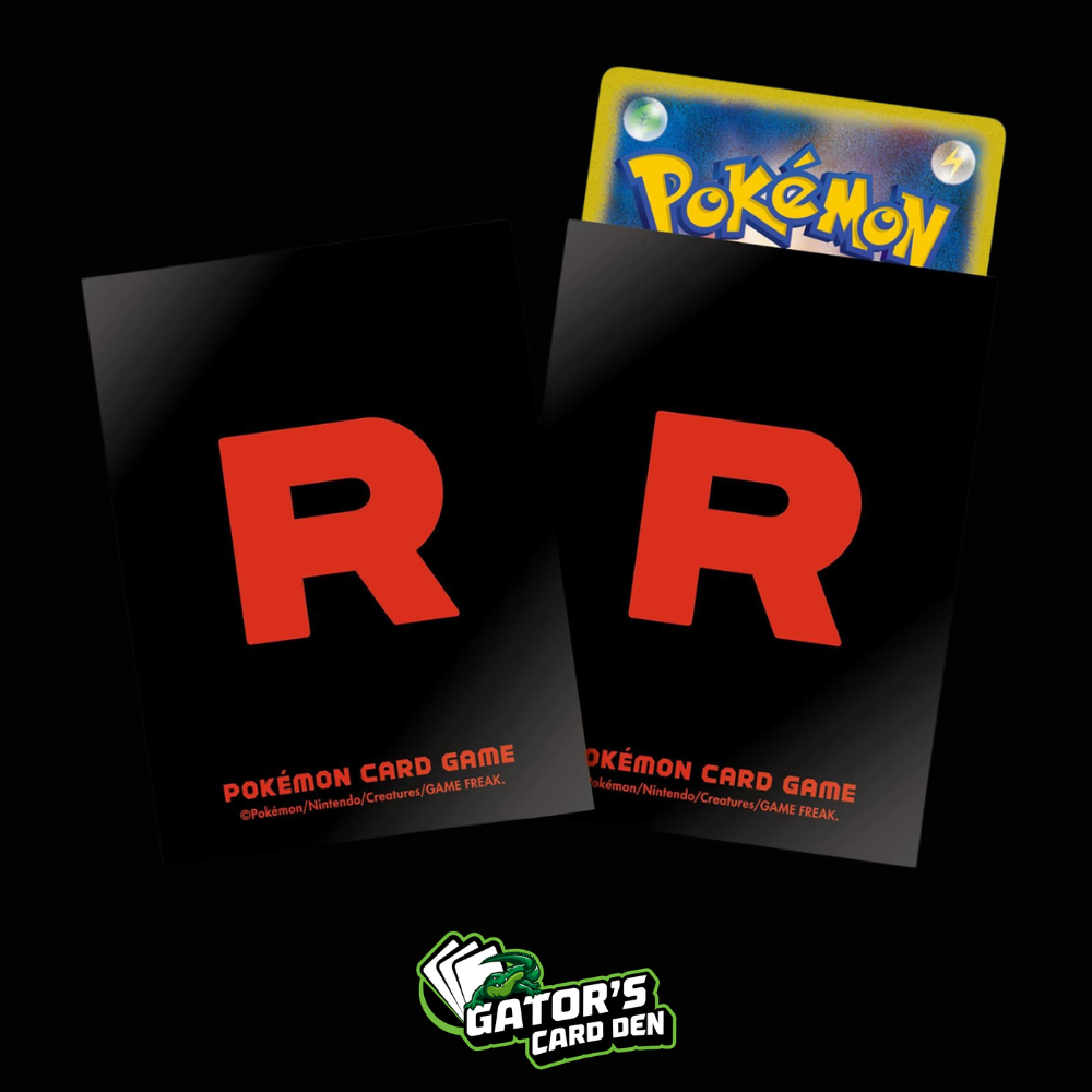 Pokemon TCG: Pokemon Center Japan Exclusive Card Sleeves - Team Rocket (64-Pack)