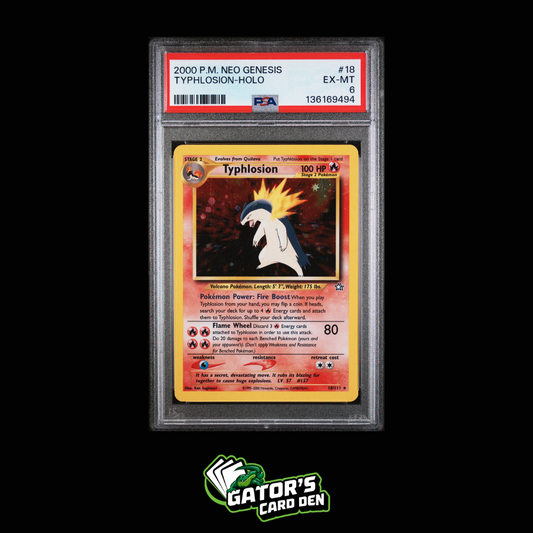 Typhlosion Holo #18 - Pokemon Neo Genesis