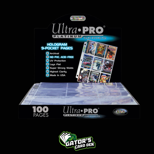 Ultra Pro Platinum Series Pocket Pages (100ct)