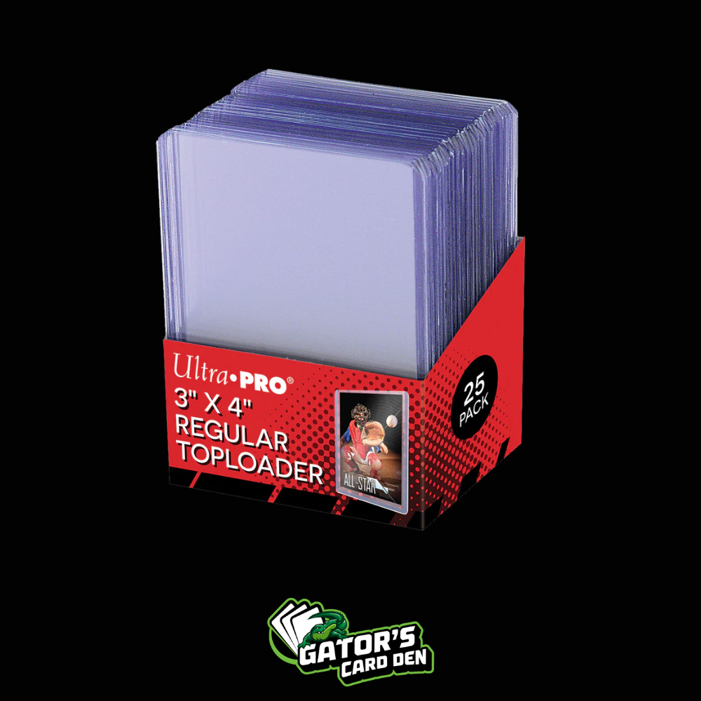 Ultra Pro 3" x 4" Clear Regular Toploaders (25ct)