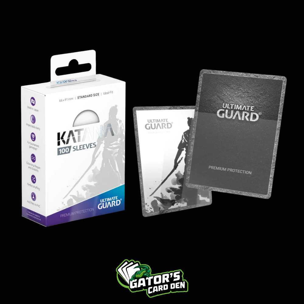 Ultimate Guard: Katana Sleeves Standard Size - Clear