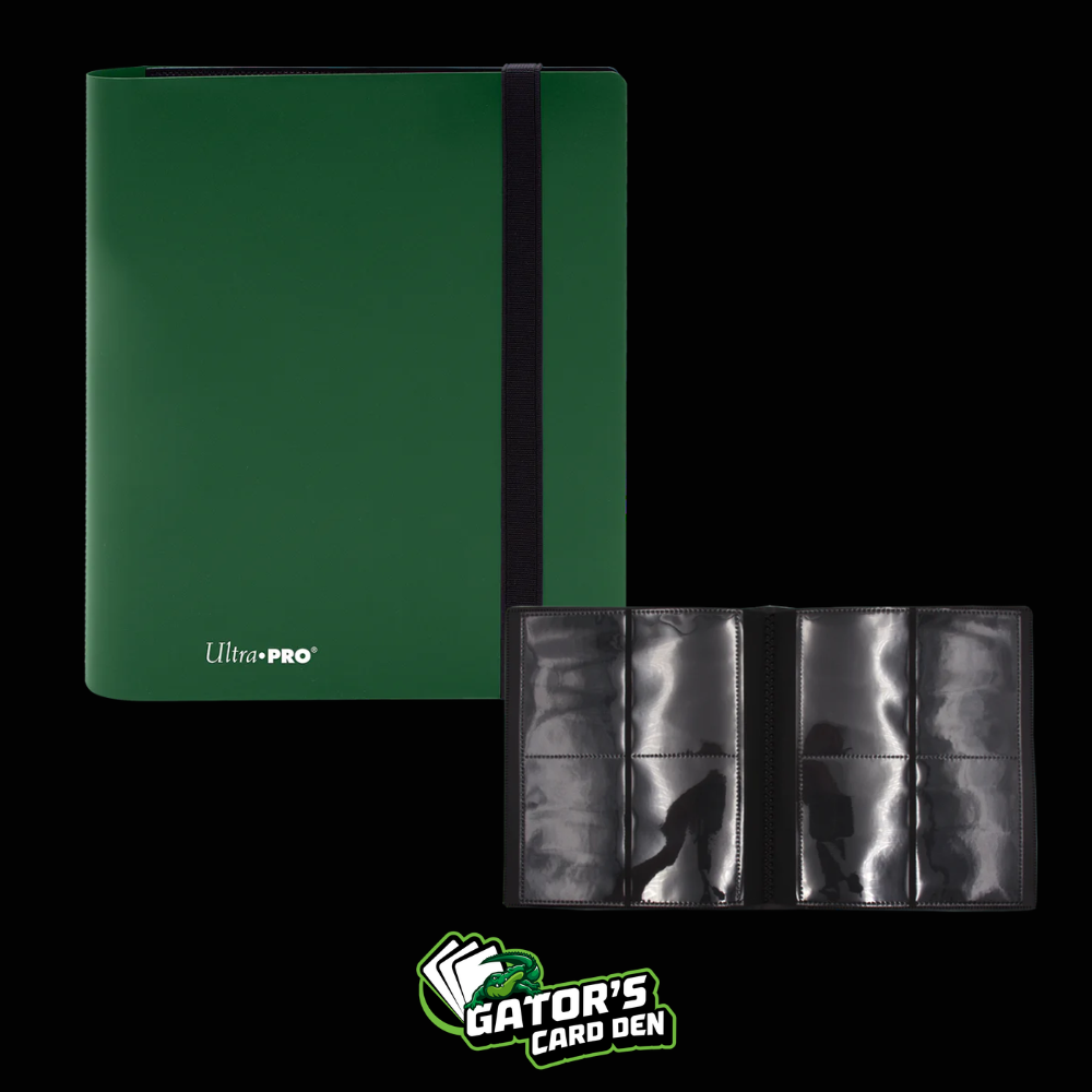 Ultra Pro E-15368 Carpeta PRO de 2 bolsillos Eclipse - Verde bosque Ultra Pro E-15368 Carpeta PRO de 2 bolsillos Eclipse - Verde bosque