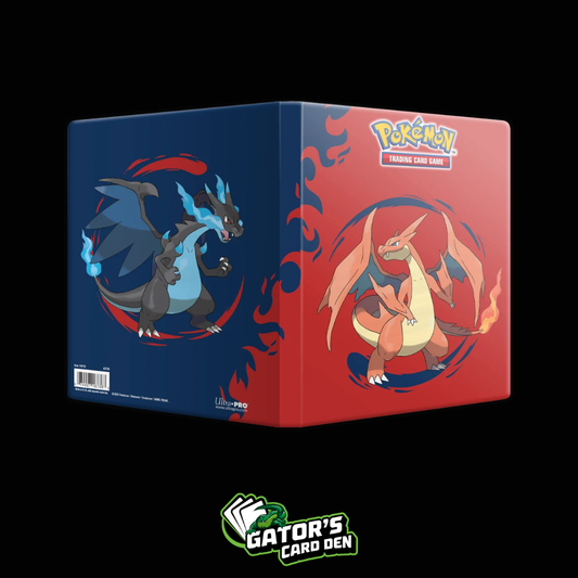Ultra Pro Portfolio Pokemon Mega Charizard X & Y 4 Pocket Binder
