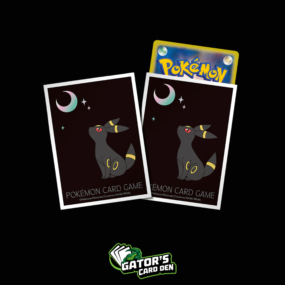 Pokemon TCG: Pokemon Center Japan Exclusive Card Sleeves - Moonlight and Umbreon (64 Pack)