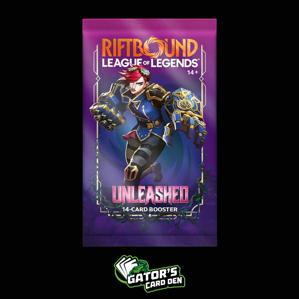 Riftbound League of Legends : Unleashed Booster Pack (LIMIT 4)