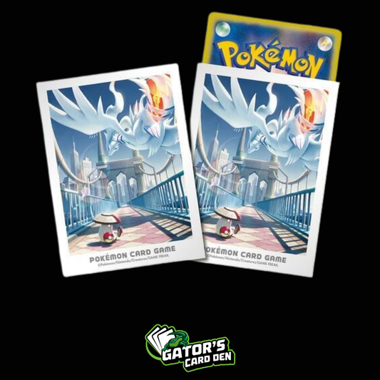 Pokemon TCG: Pokemon Center Japan Exclusive Card Sleeves - Unova Adventure Reshiram & Amoonguss (64 Pack)