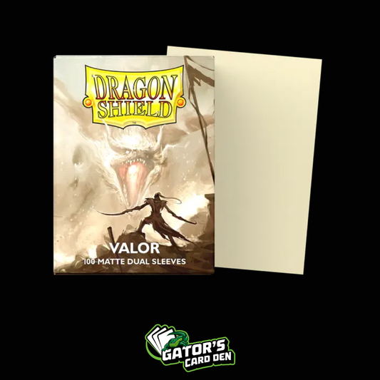 Dragon Shield: Valor Standard Matte Sleeves (Box Of 100)
