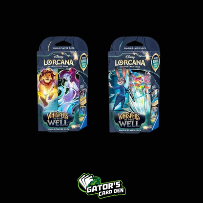 Disney Lorcana: Whispers in the Well Starter Decks