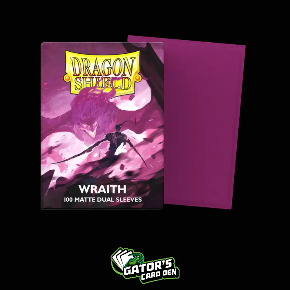 Dragon Shield: Wraith Standard Dual Matte Sleeves (Box Of 100)