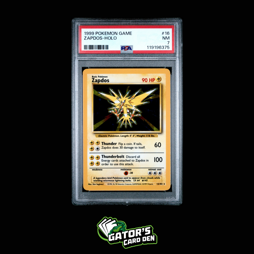Zapdos Holo #16 - Pokemon Base Set