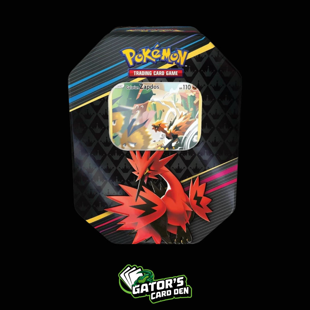 Pokemon TCG: Crown Zenith Tin [Galarian Zapdos] (International Version)