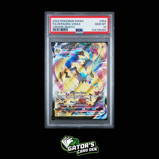 PSA 10 - Zeraora VMAX #54 - Pokemon Crown Zenith