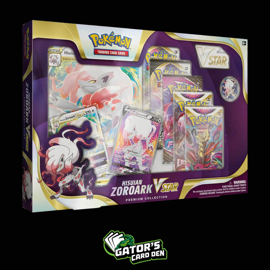 Pokemon TCG: Hisuian Zoroark VSTAR Premium Collection