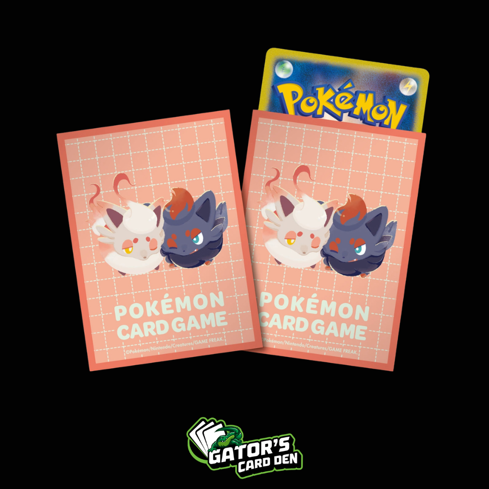 Pokemon TCG: Pokemon Center Japan Exclusive Card Sleeves - Zorua & Hisuian Zorua (64-Pack)