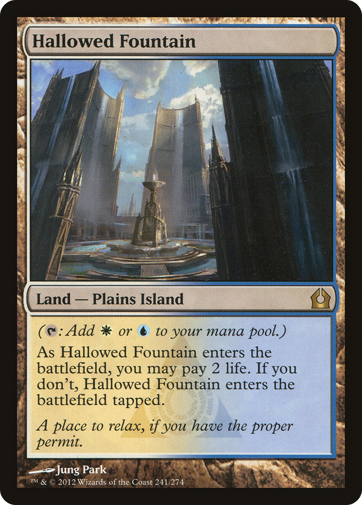 Hallowed Fountain (RTR-241) - Return to Ravnica