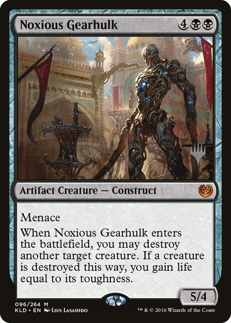 Noxious Gearhulk (PPTHB-096) - Kaladesh Promos Foil