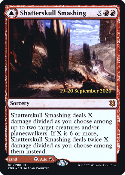 Shatterskull Smashing (PRE-161) - Zendikar Rising Promos Foil