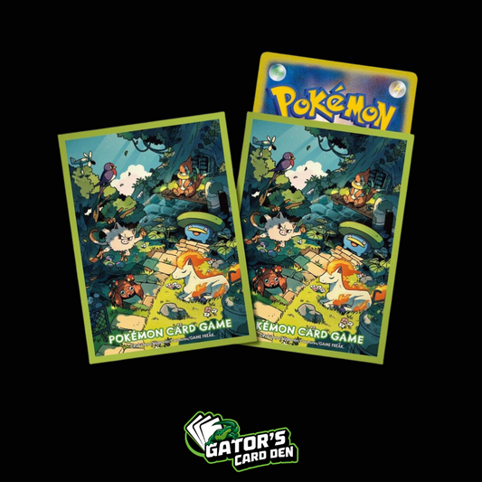 Pokemon TCG: Pokemon Center Japan Exclusive Card Sleeves - Connecting Worlds - Secret Stairs(64 Pack)