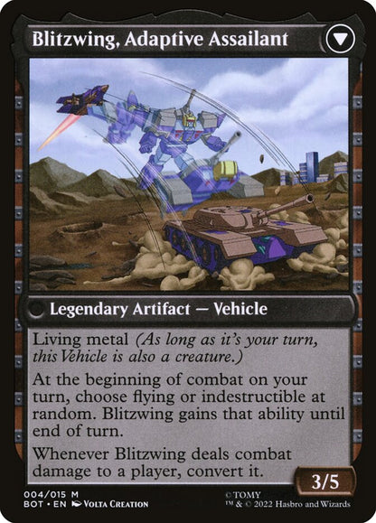 Blitzwing, Cruel Tormentor (Back)