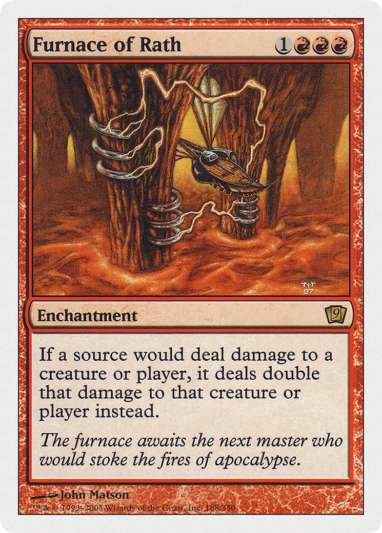 Furnace of Rath (9ED-188) - 9th Edition Foil
