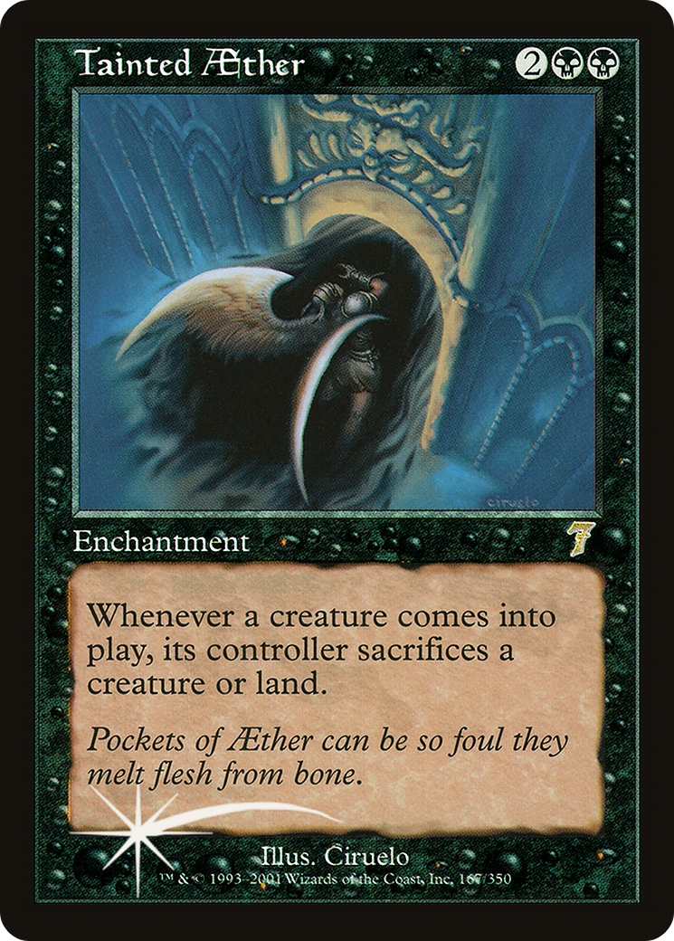 Tainted Aether (7ED-167) - 7th Edition