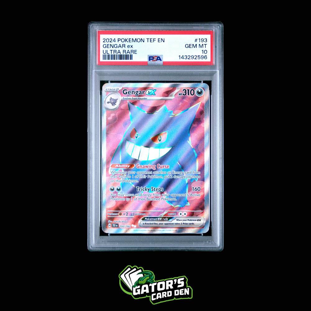 PSA 10 - Gengar Full Art #193 - Pokemon Temporal Forces