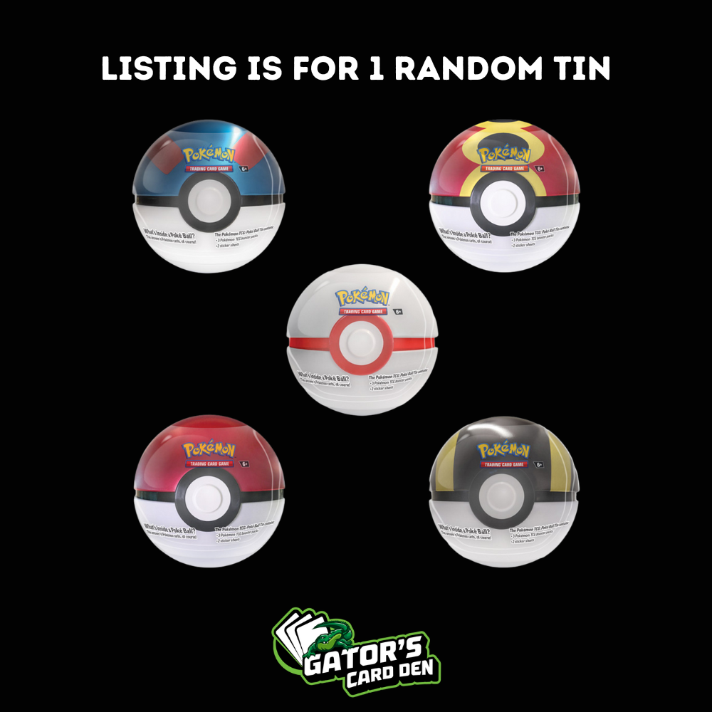Pokemon TCG: 2025 Q4 Poke Ball Tin (Limit 1)