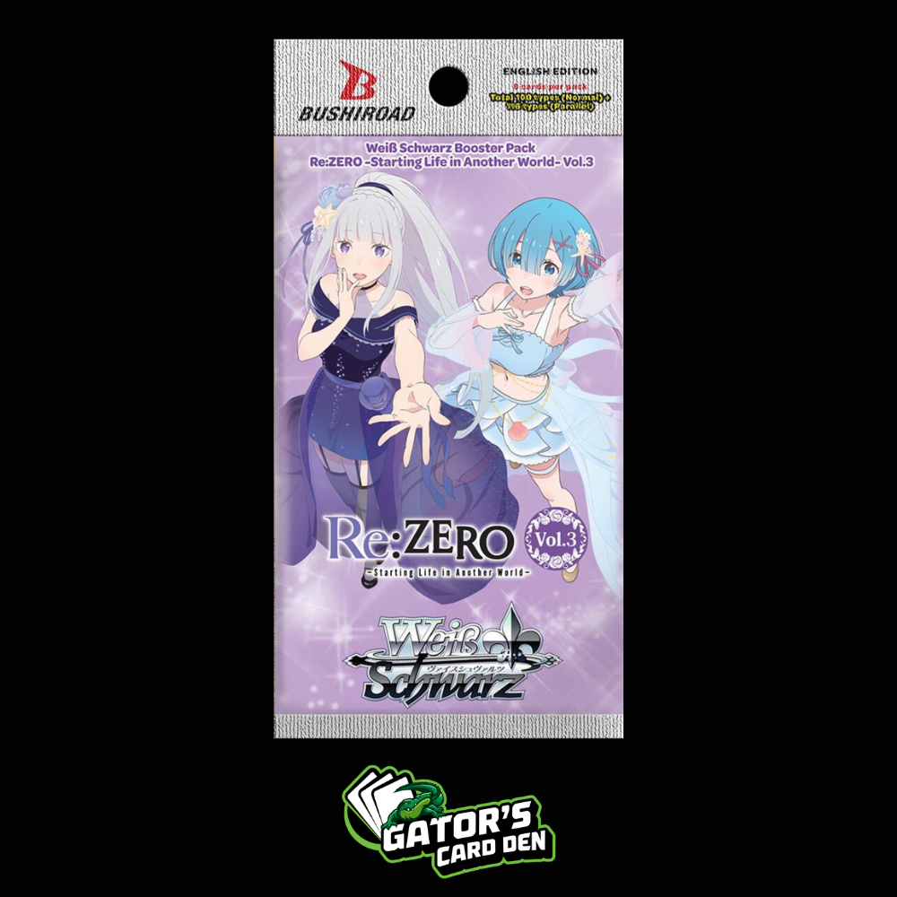 Weiss Schwarz Re:ZERO - Starting Life in Another World- Vol. 3 Booster Pack