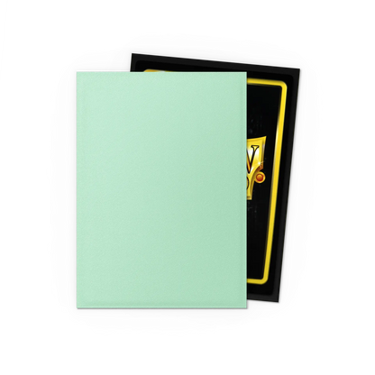 Dragon Shield: Eucalyptus Standard Dual Matte Sleeves (Box Of 100)