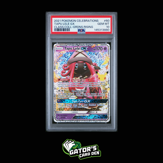 PSA 10 - Tapu Lele #60 - Pokemon Celebrations Classic Collection