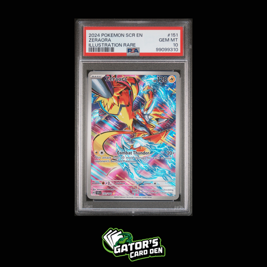 PSA 10 - Zeraora IR #151 - Pokemon Stellar Crown